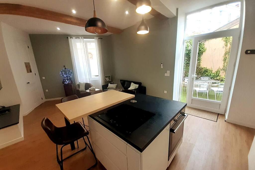 Classe 4 Etoiles - Cybele - Centre Ville 2 Chambres, Cour Privative Et Garage Виен Екстериор снимка