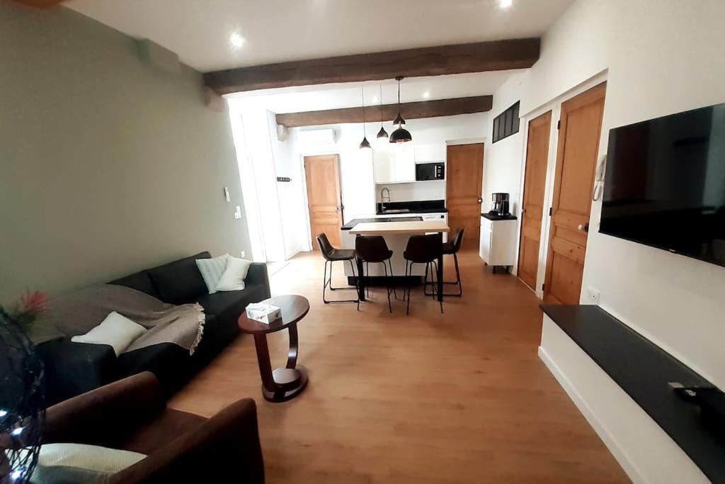 Classe 4 Etoiles - Cybele - Centre Ville 2 Chambres, Cour Privative Et Garage Виен Екстериор снимка